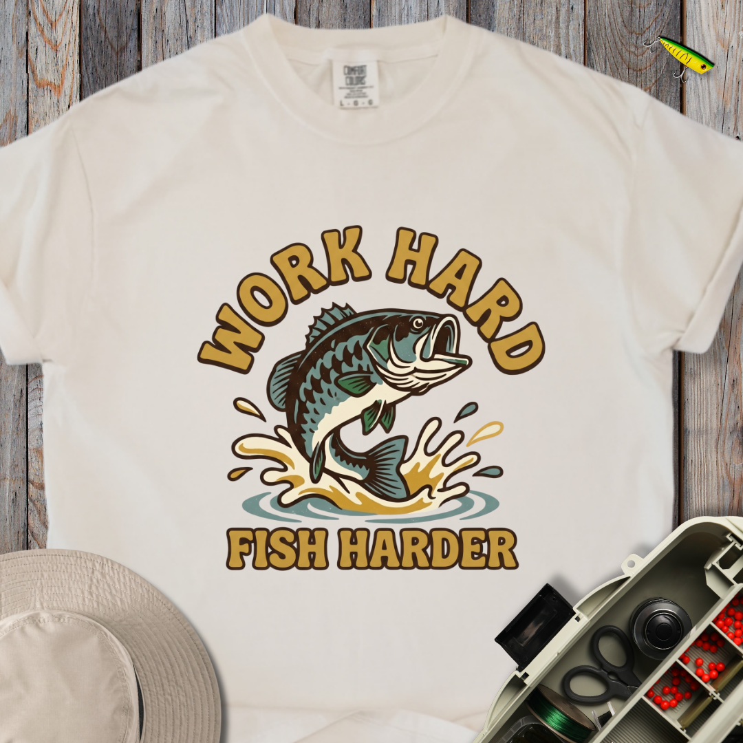 Fish Harder T-shirt