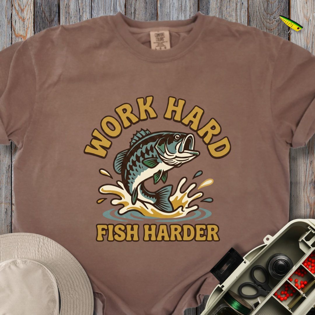 Fish Harder T-shirt