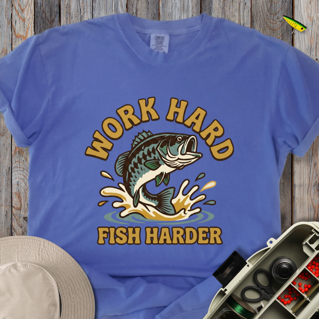 Fish Harder T-shirt