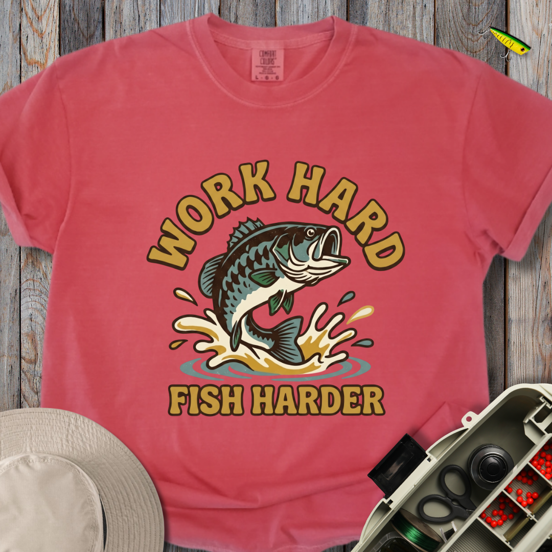 Fish Harder T-shirt