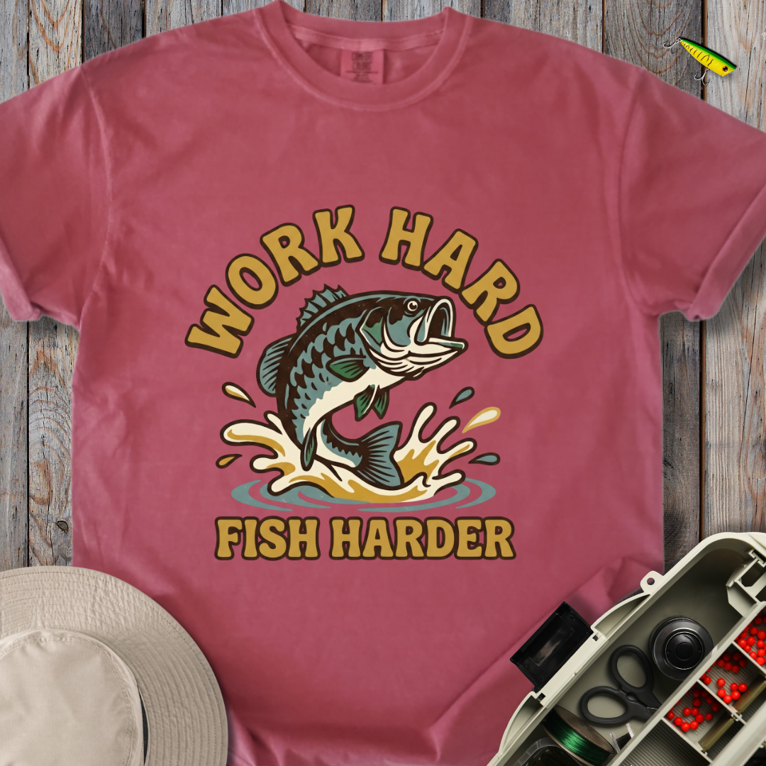Fish Harder T-shirt