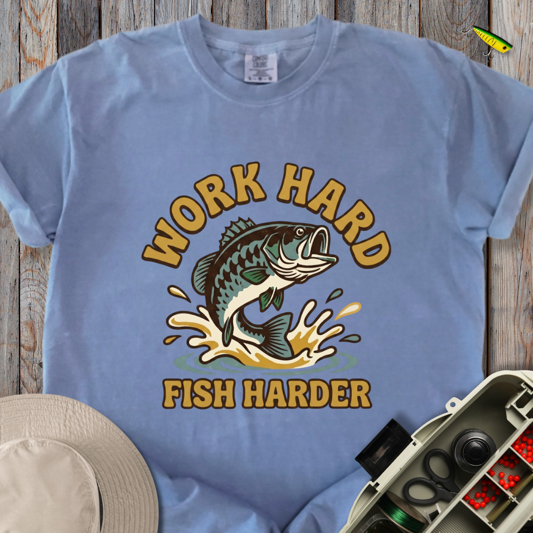 Fish Harder T-shirt