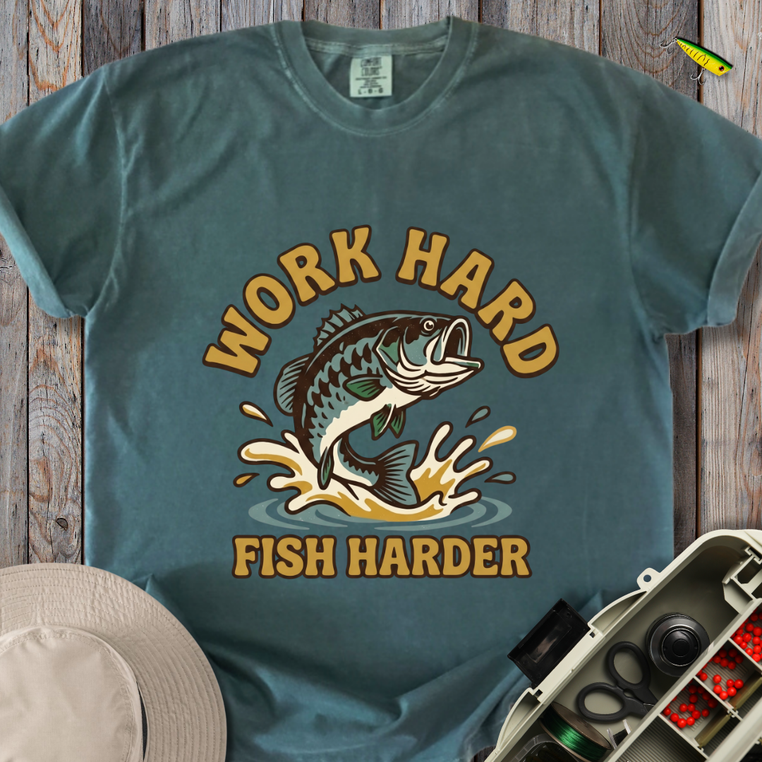 Fish Harder T-shirt