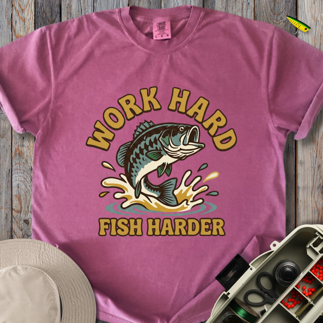 Fish Harder T-shirt