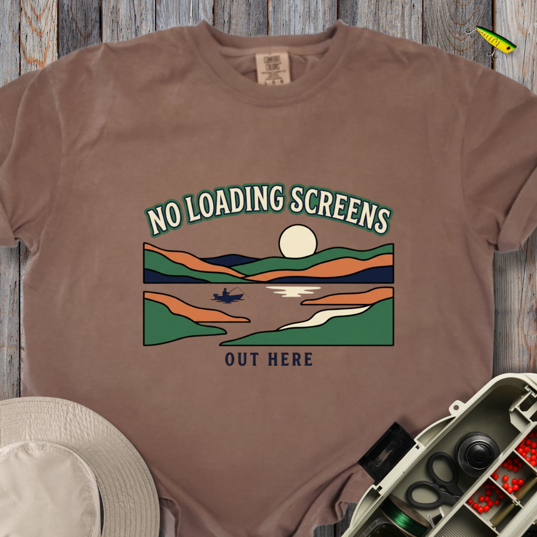 No Loading Screens T-shirt