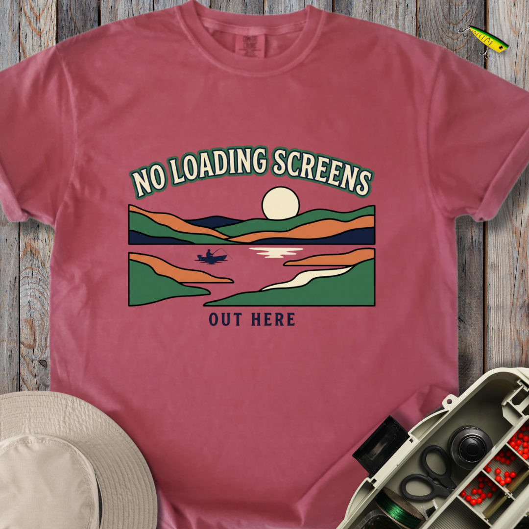 No Loading Screens T-shirt