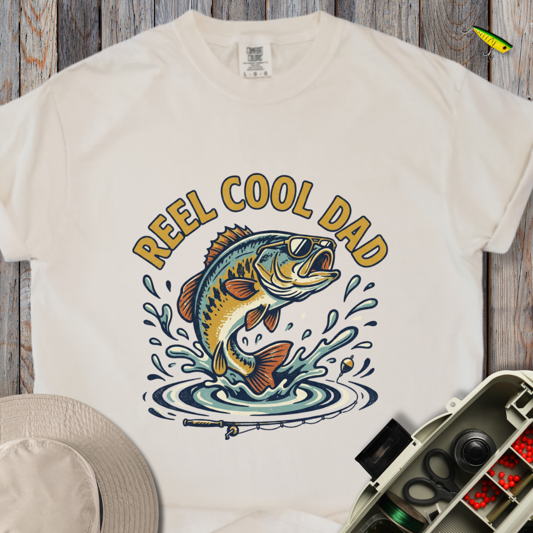 Reel Cool Dad T-shirt