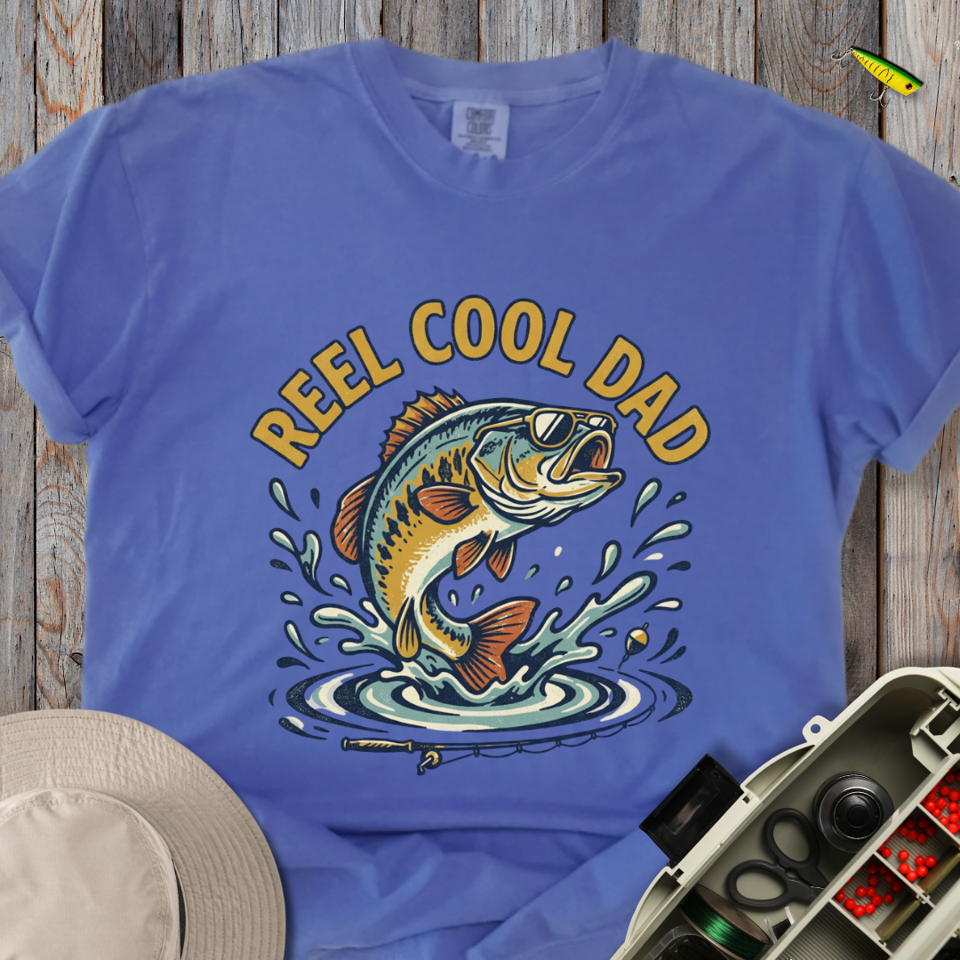 Reel Cool Dad T-shirt