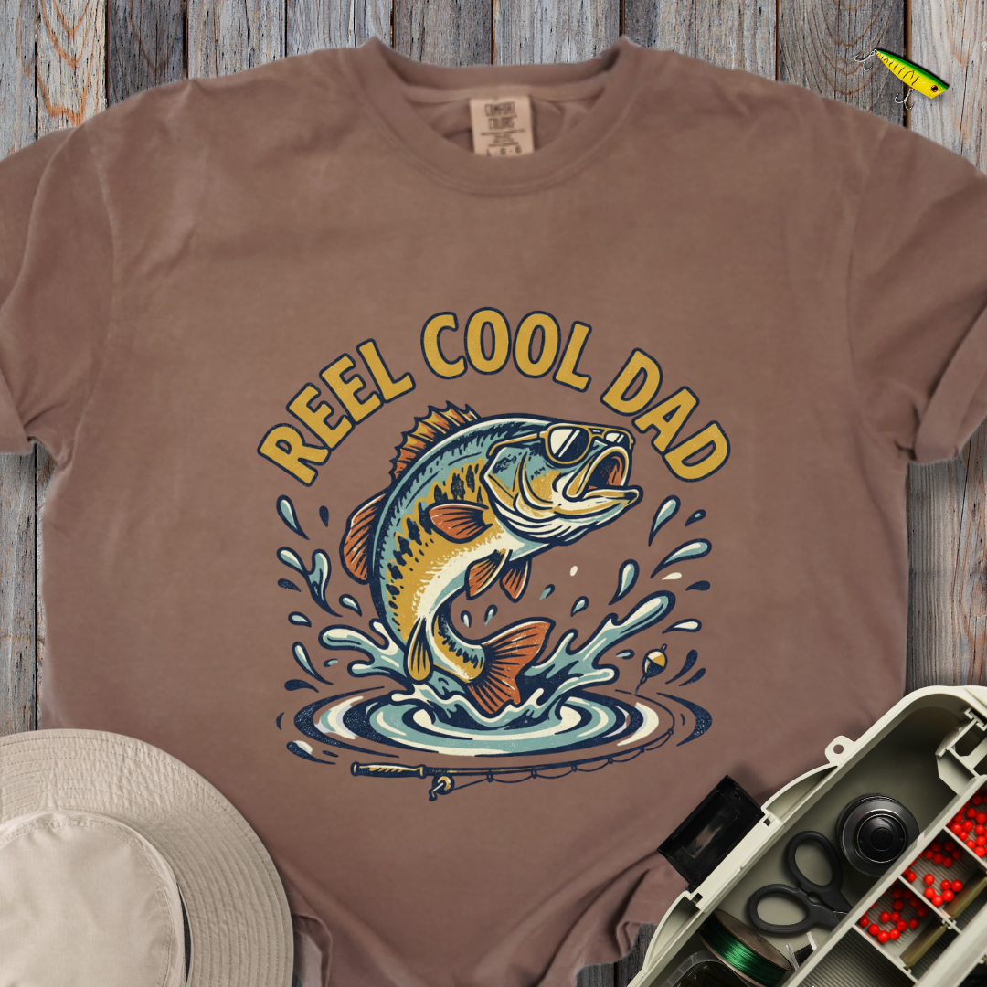 Reel Cool Dad T-shirt