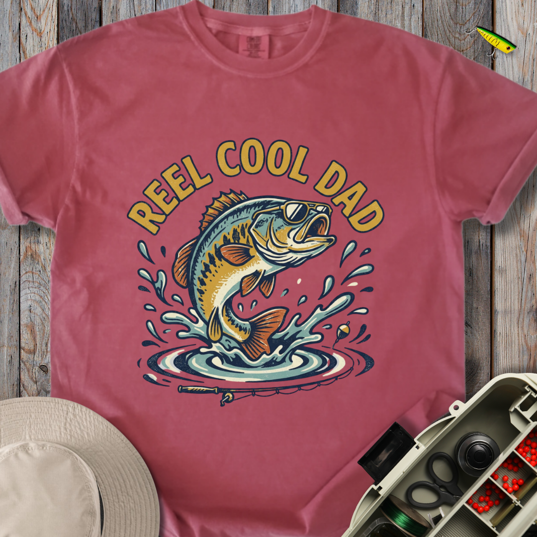 Reel Cool Dad T-shirt