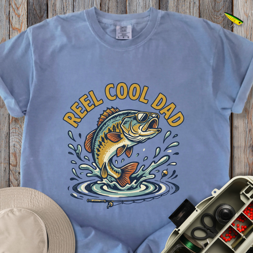 Reel Cool Dad T-shirt
