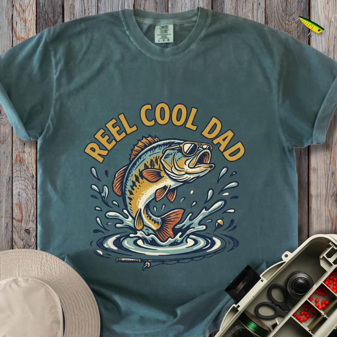 Reel Cool Dad T-shirt
