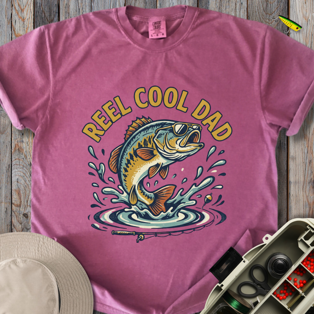 Reel Cool Dad T-shirt