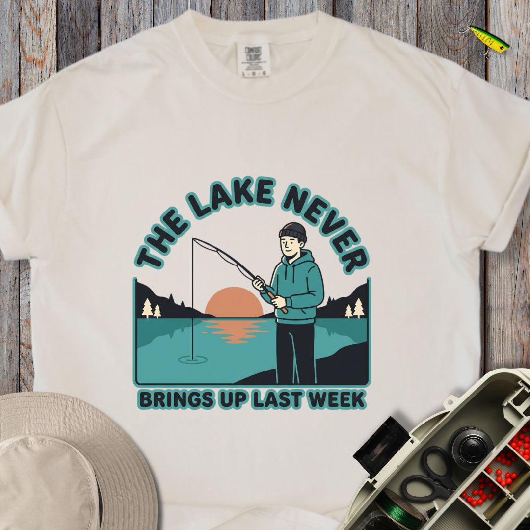The Lake Never T-shirt