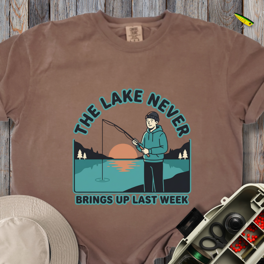 The Lake Never T-shirt