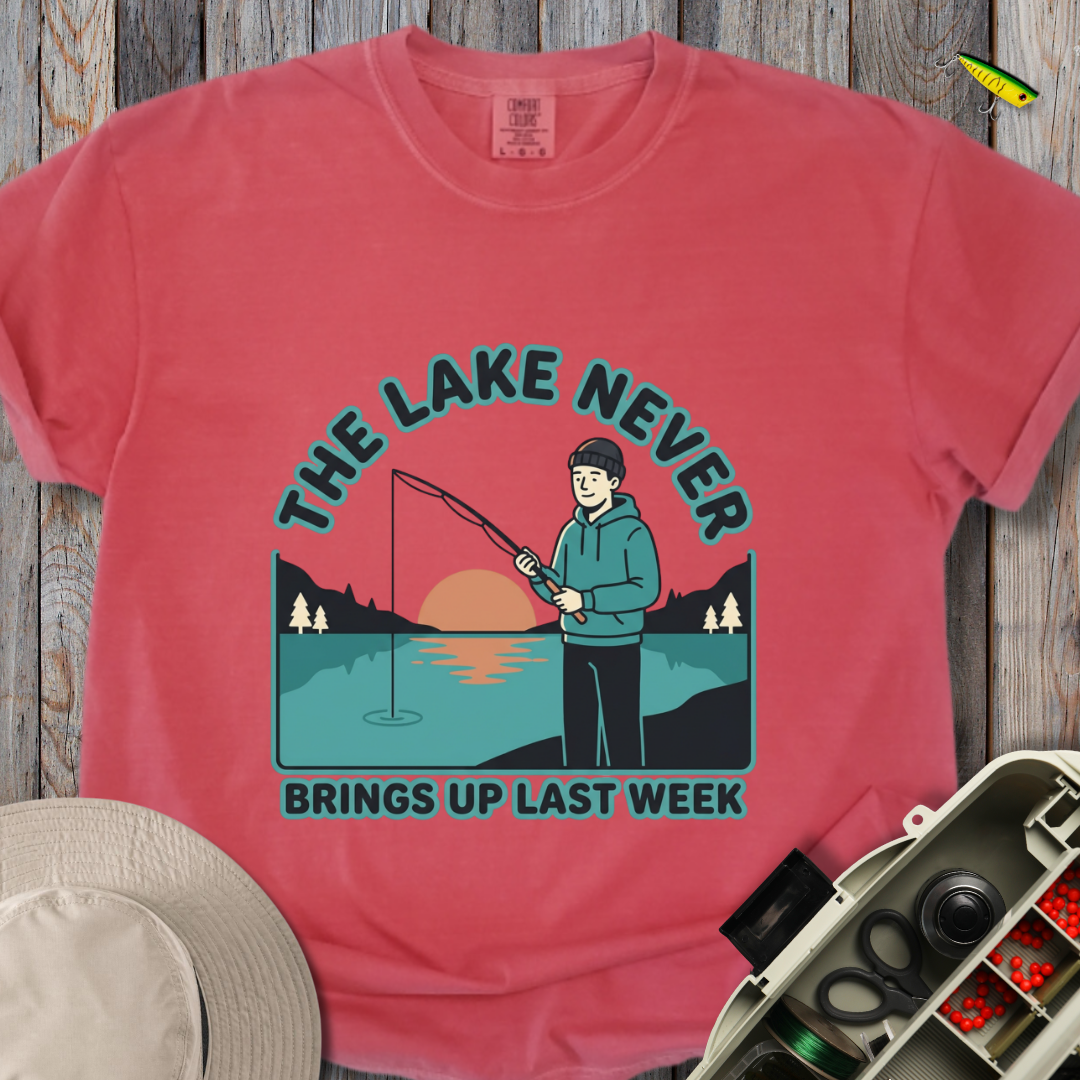 The Lake Never T-shirt