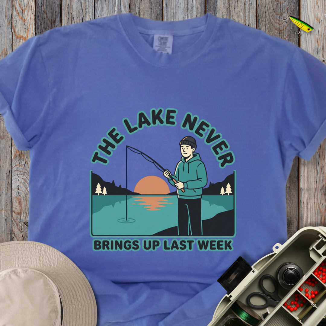 The Lake Never T-shirt