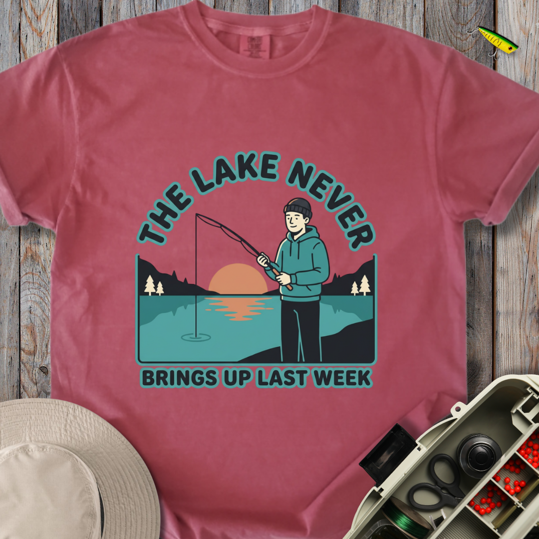 The Lake Never T-shirt