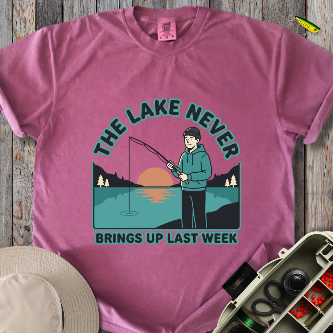 The Lake Never T-shirt
