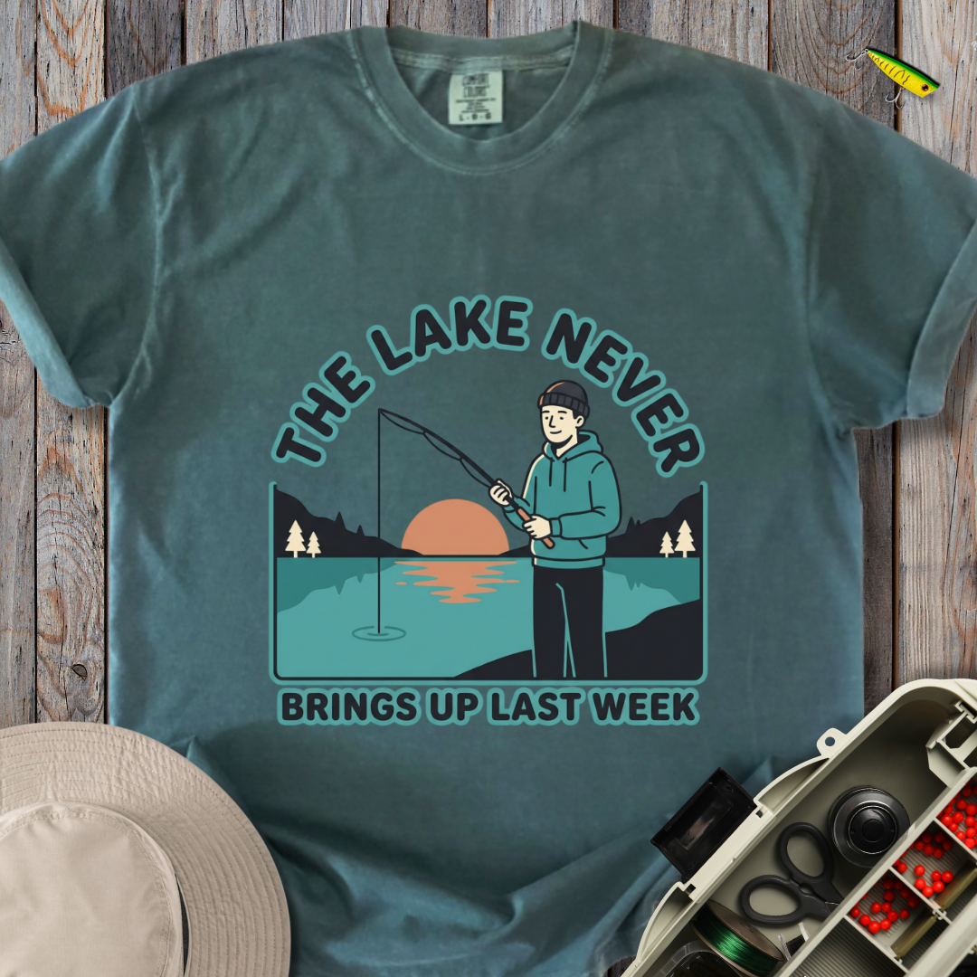 The Lake Never T-shirt