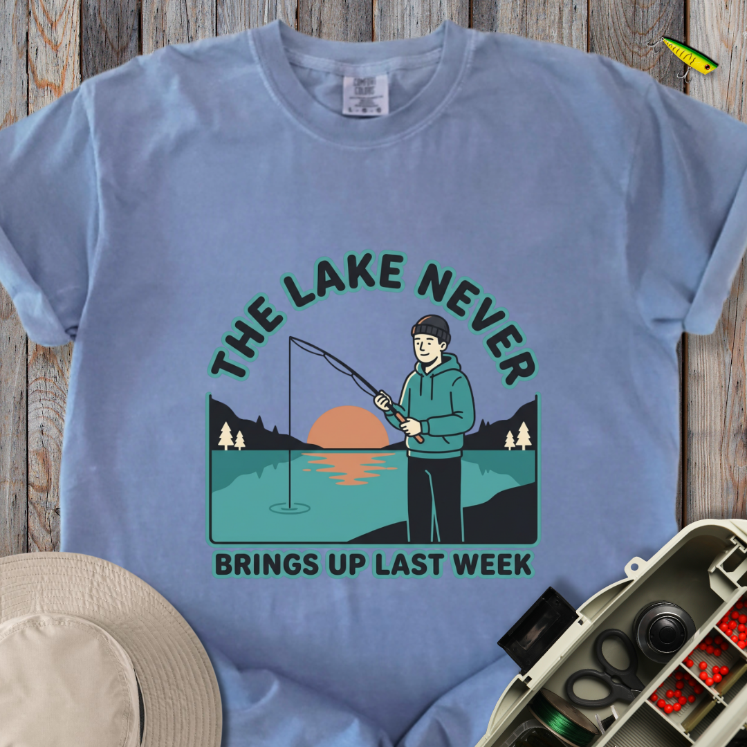 The Lake Never T-shirt