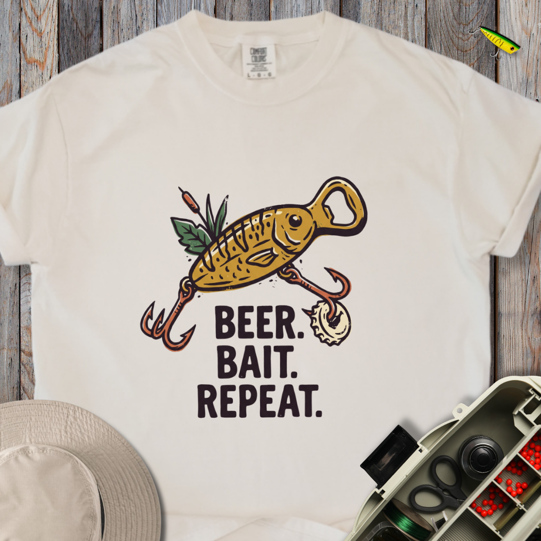 Beer Bait Repeat T-shirt