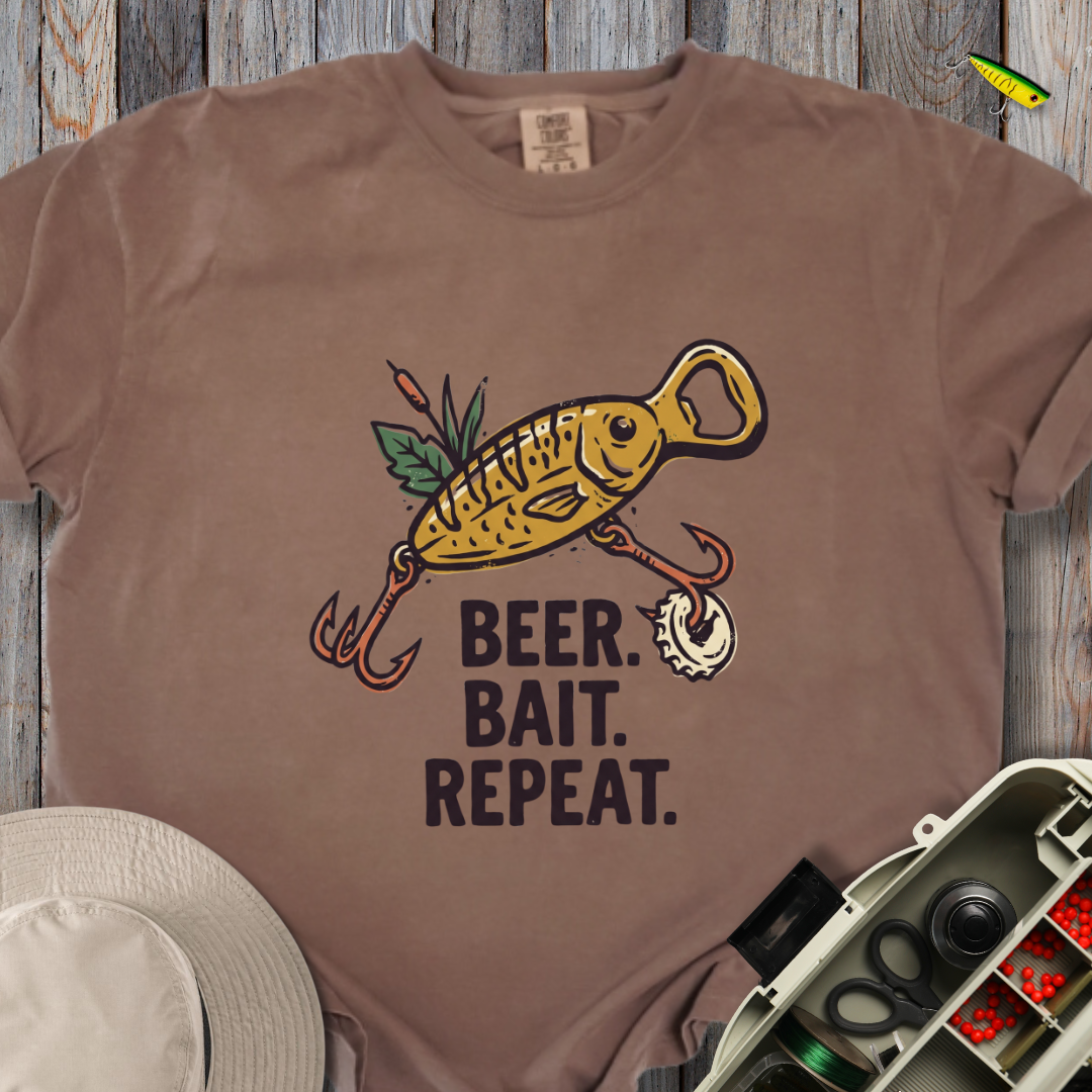 Beer Bait Repeat T-shirt