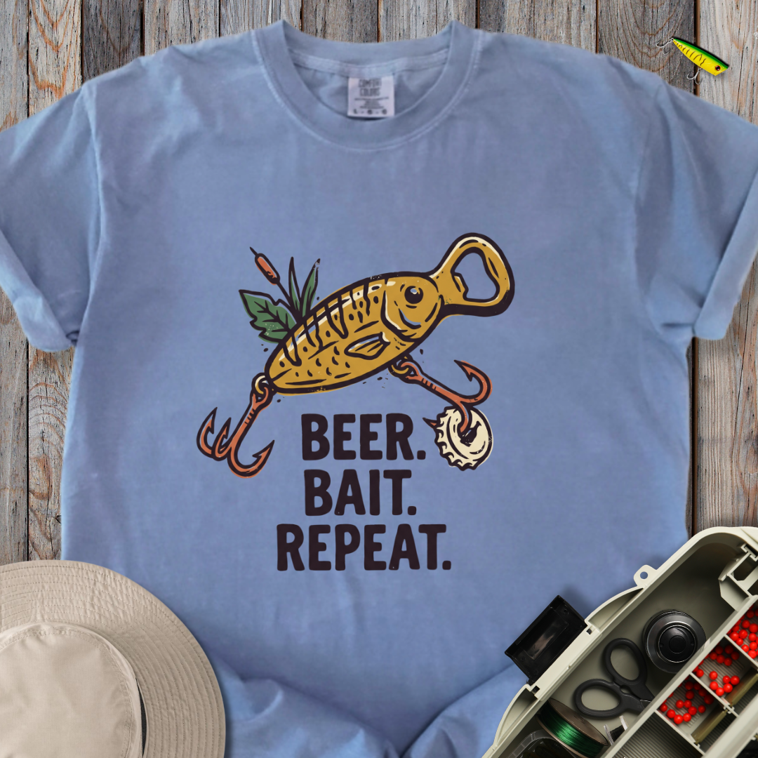 Beer Bait Repeat T-shirt