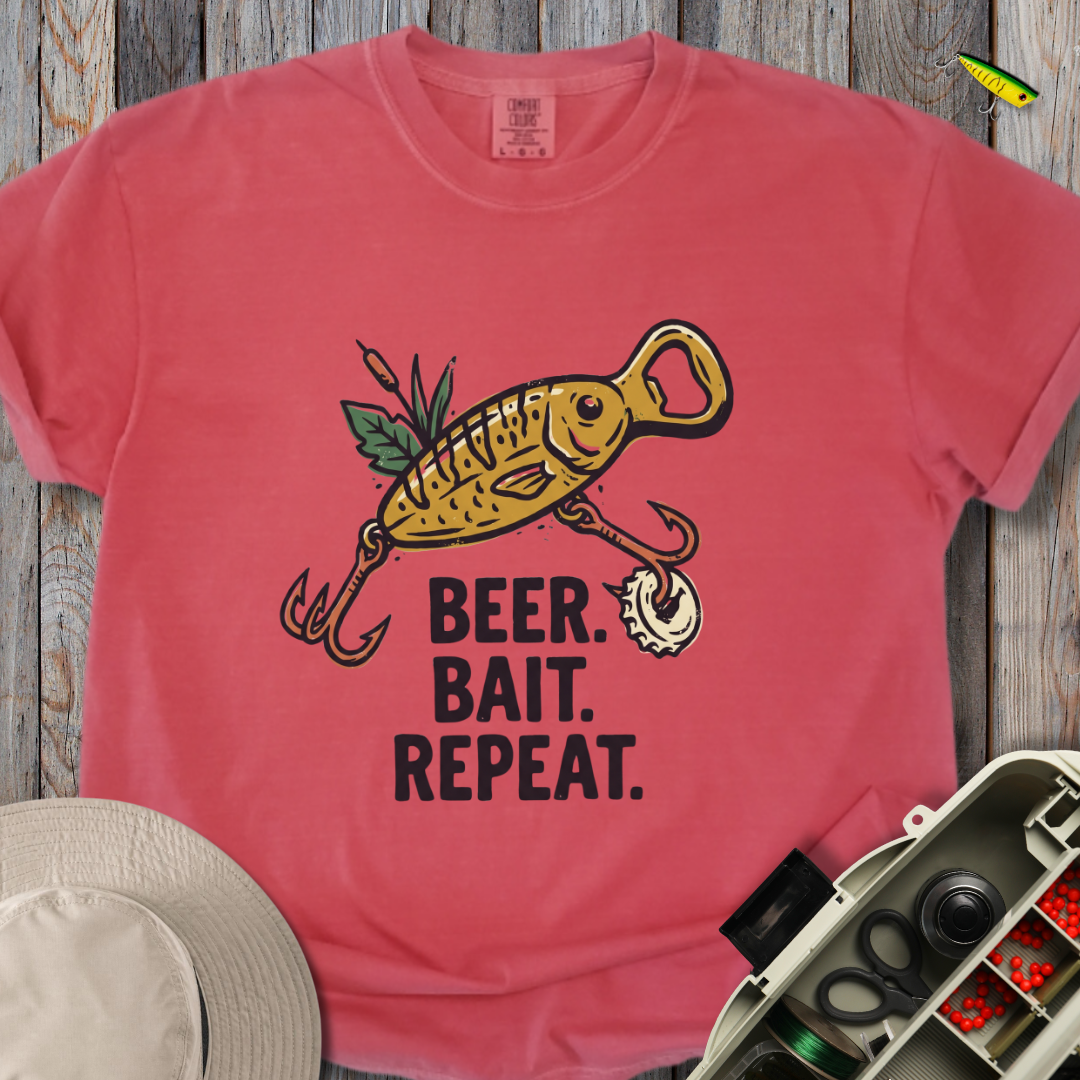 Beer Bait Repeat T-shirt