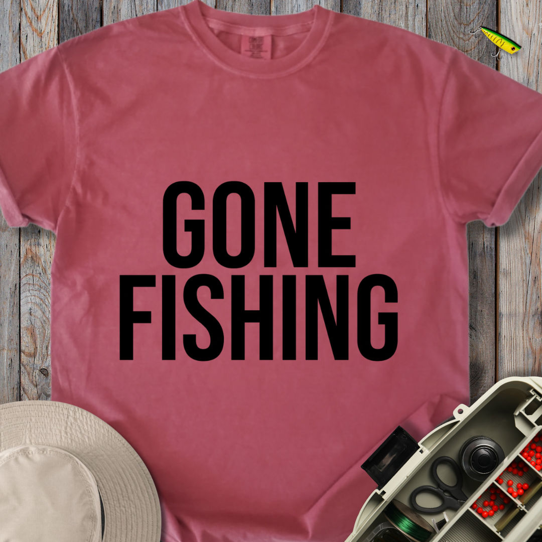 Gone Fishing T-shirt