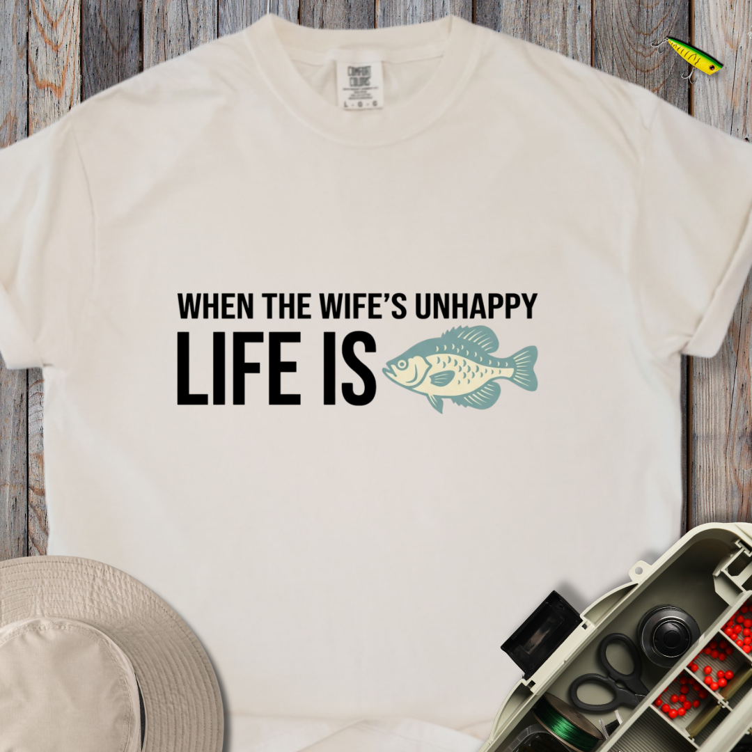 Life Is Crappie T-shirt