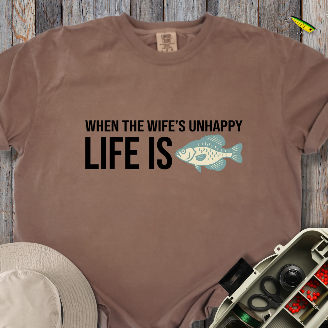 Life Is Crappie T-shirt