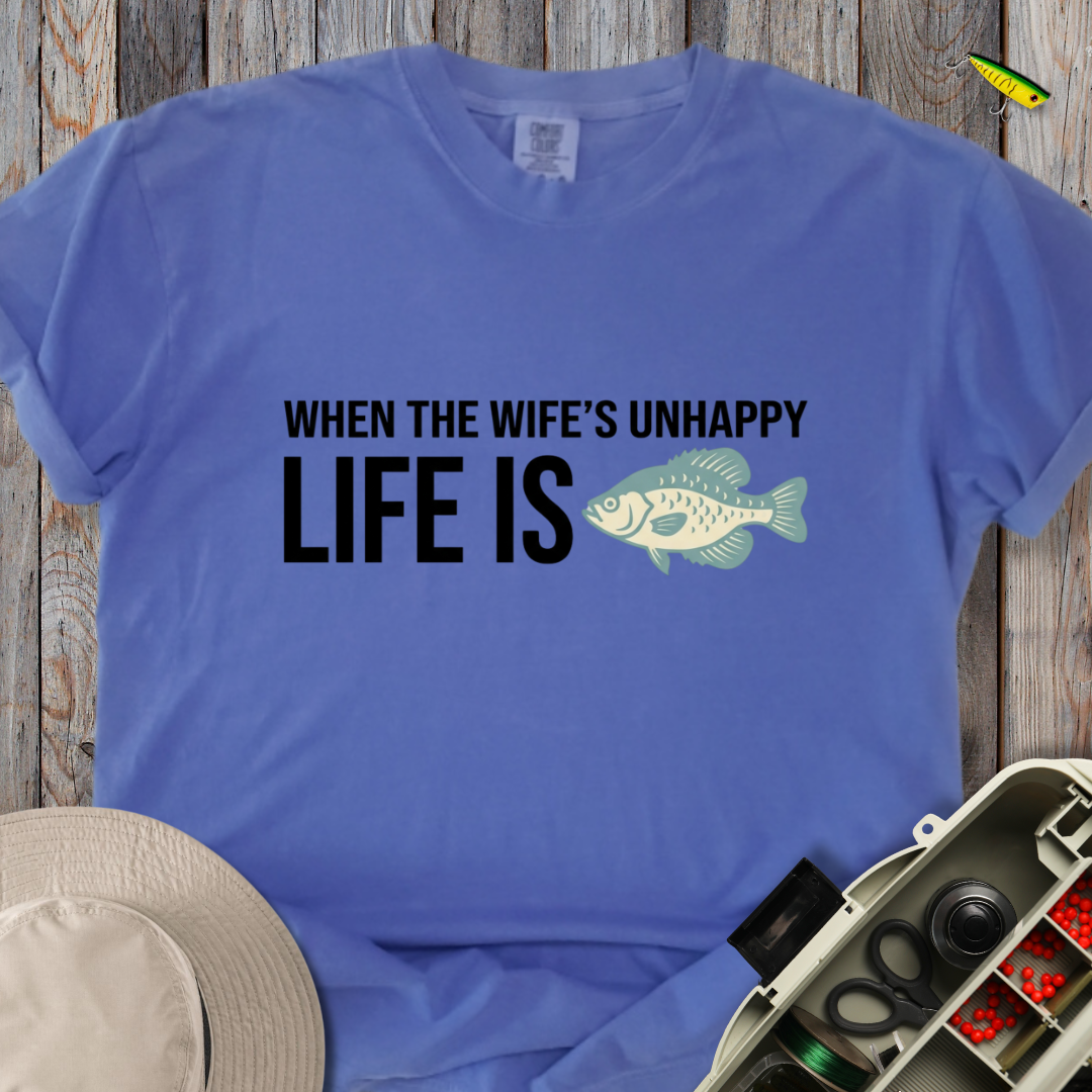 Life Is Crappie T-shirt