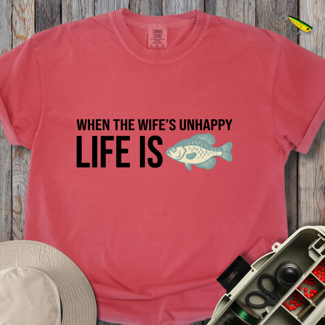 Life Is Crappie T-shirt