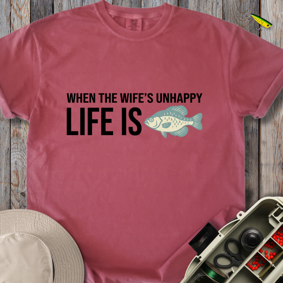 Life Is Crappie T-shirt