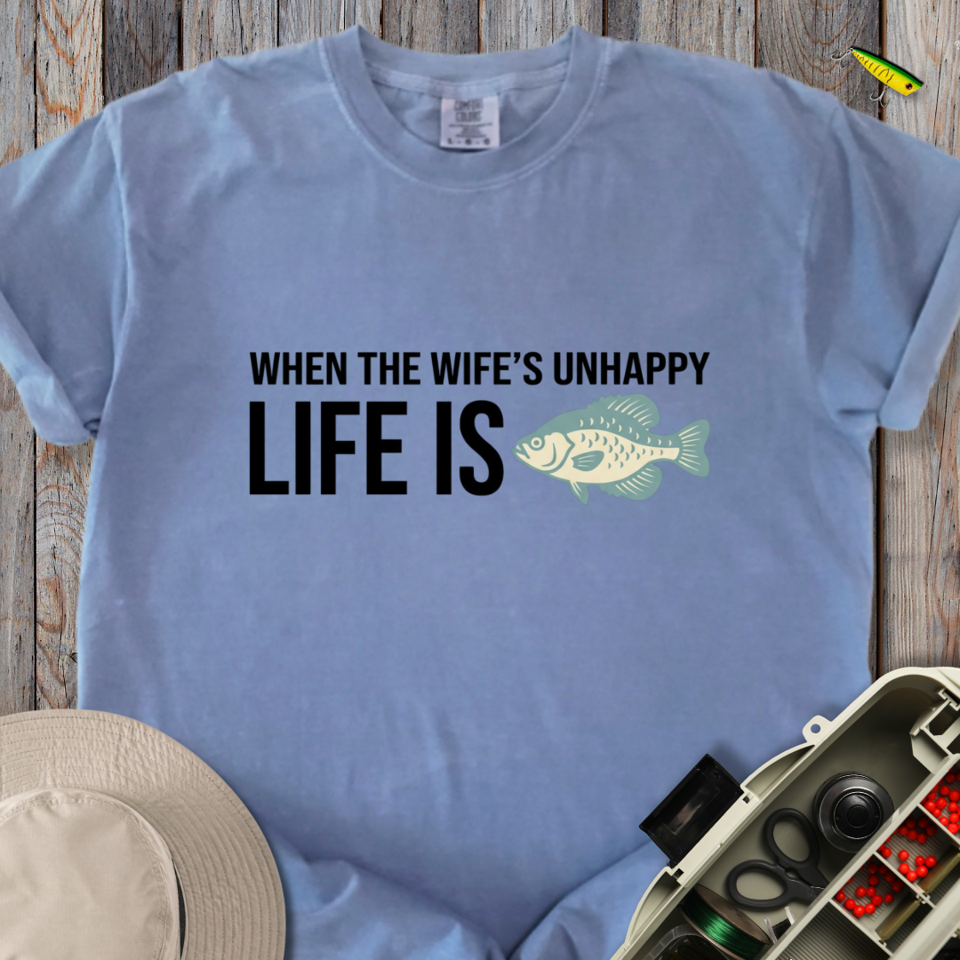 Life Is Crappie T-shirt