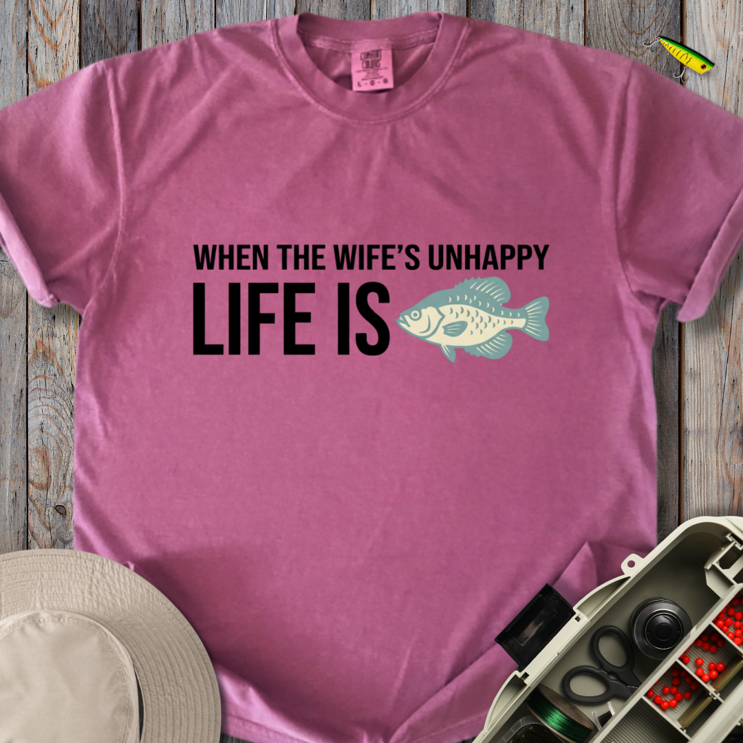 Life Is Crappie T-shirt