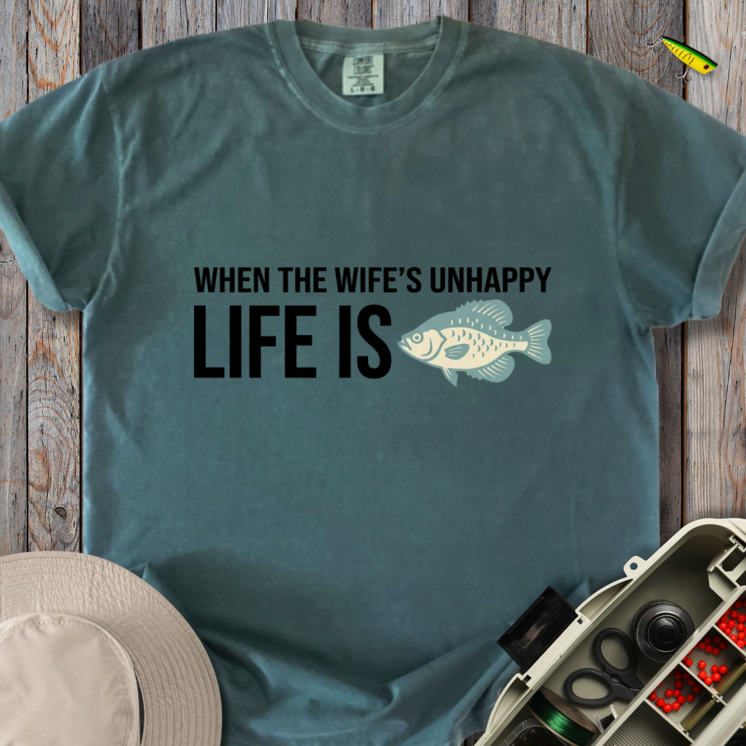 Life Is Crappie T-shirt
