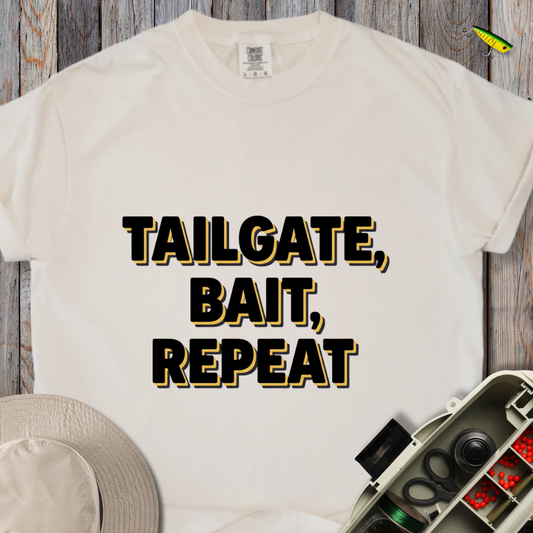 Tailgate Bait Repeat T-shirt