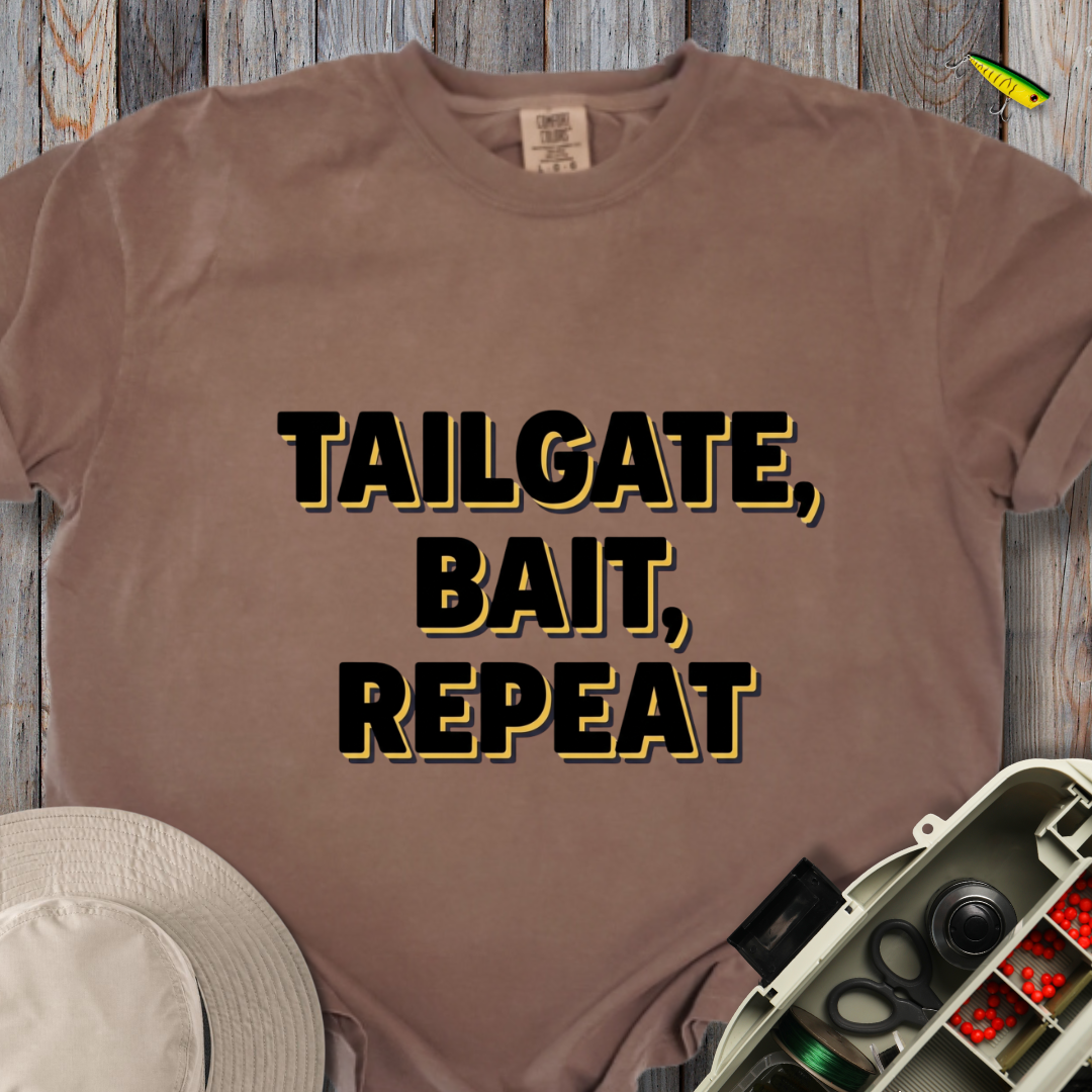 Tailgate Bait Repeat T-shirt
