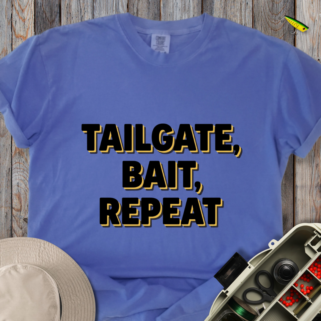 Tailgate Bait Repeat T-shirt