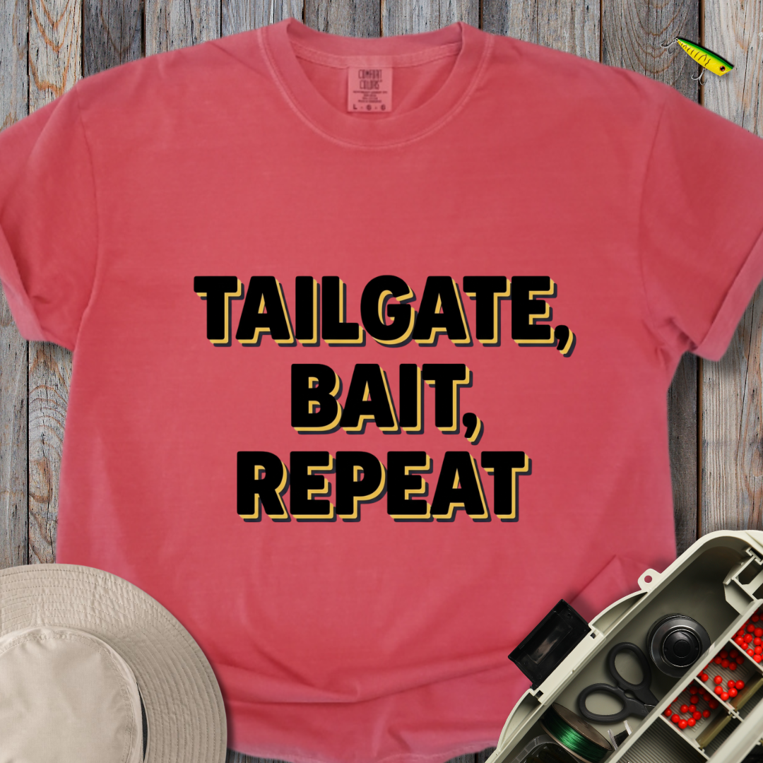 Tailgate Bait Repeat T-shirt