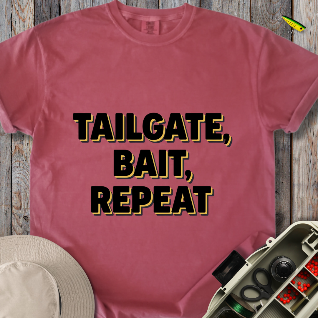 Tailgate Bait Repeat T-shirt