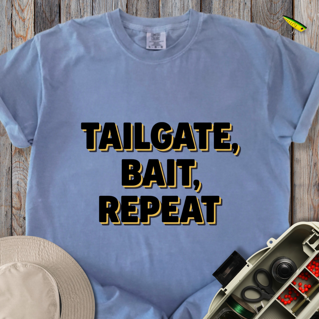 Tailgate Bait Repeat T-shirt