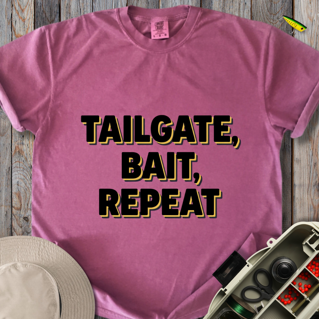 Tailgate Bait Repeat T-shirt